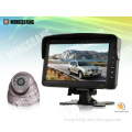 Vehicle safety System with LCD Screen and 3 Channels AV